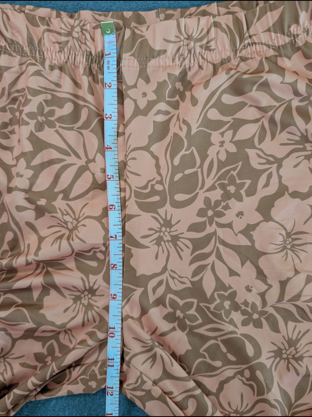Billabong NWT Hang Loose Floral Flare Pants M Coral Tropical Lounge Beach - Picture 6 of 14